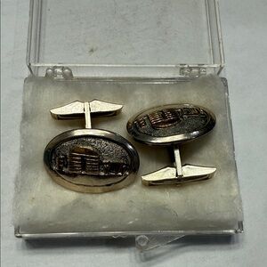 Genuine Fred Harvey Sterling Silver Cufflinks